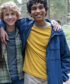Grover Underwood Percy Jackson And The Olympians Blue Jacket