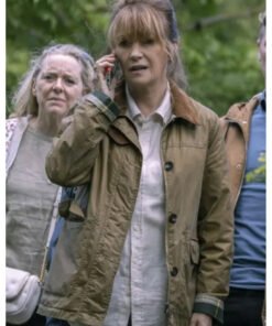 Harry Wild S02 Jane Seymour Brown Jacket 2023