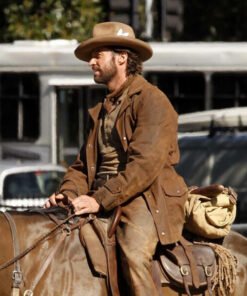 Hugh Jackman Faraway Downs Short Coat 2023