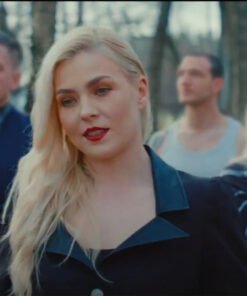 I Am Rage Margret Black Coat