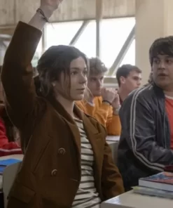 In Love All Over Again S01 Georgina Amorós Brown Coat 2023