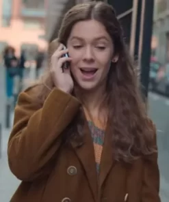 In Love All Over Again S01 Georgina Amorós Brown Coat