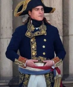Napoleon Movie Joaquin Phoenix Blue Jacket