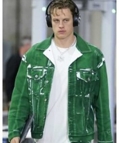 Joe Burrow Green Denim Jacket