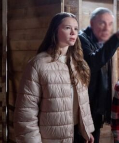 Juliette Hawk Mystery On Mistletoe Lane Puffer Jacket