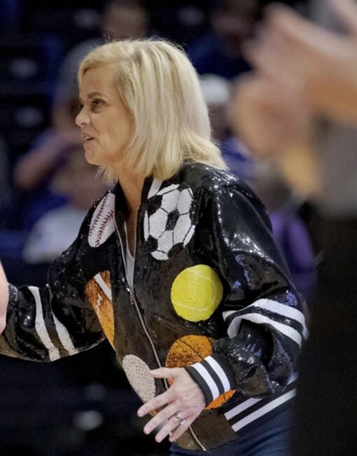 Kim Mulkey Queen Of Sports Sequin Jacket