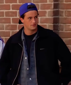 Matthew Perry Friends Black Jacket