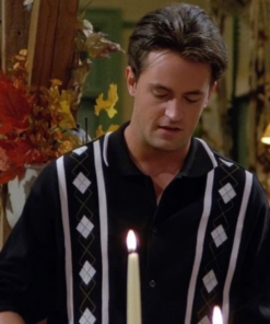 Matthew Perry Friends Black Shirt