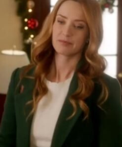 Merritt Patterson Twas the Text Before Christmas 2023 Green Coat