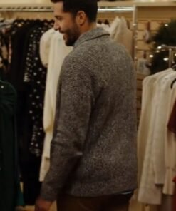 Mom’s Christmas Boyfriend 2023 Zach Smadu Cardigan