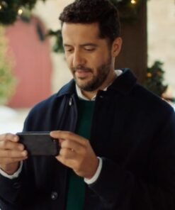 Mom’s Christmas Boyfriend Zach Smadu Coat 2023