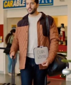 Mom’s Christmas Boyfriend Zach Smadu Quilted Jacket 2023