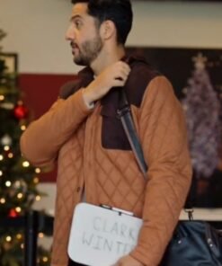 Mom’s Christmas Boyfriend Zach Smadu Quilted Jacket