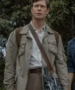 Monarch Legacy Of Monsters 2023 Bill Randa Grey Cotton Jacket