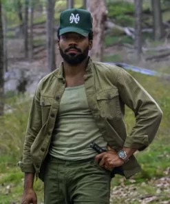 Mr. And Mrs. Smith 2024 Donald Glover Cotton Jacket