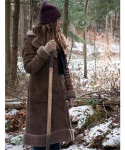 Murphy Mason In The Dark Perry Mattfeld Leather Trench Coat