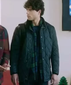 Mystic Christmas 2023 Eric Freeman Black Quilted Jacket