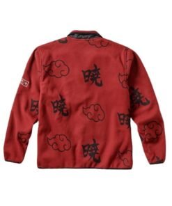 Primitive X Naruto Maroon Jacket