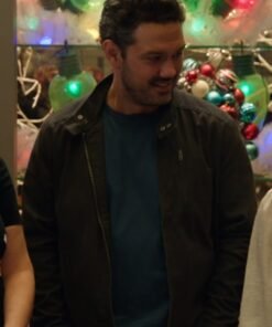 Ryan Paevey Under The Christmas Sky Black Jacket