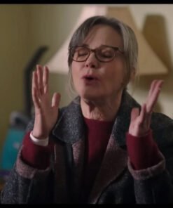 Sally Field Womens Wool Coat