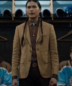 Shoresy S02 Harlan Blayne Kytwayhat Brown Blazer