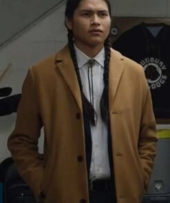 Shoresy Season 2 Harlan Blayne Kytwayhat Brown Trench Coat