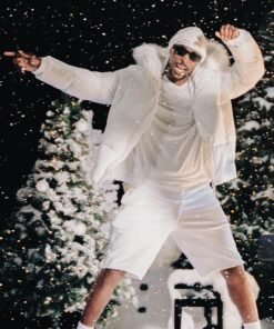 Sidemen Christmas Drillings Ft. Jme Puffer Jacket