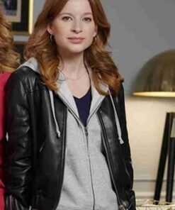 Spencer Sisters 2023 Stacey Farber Leather Jacket
