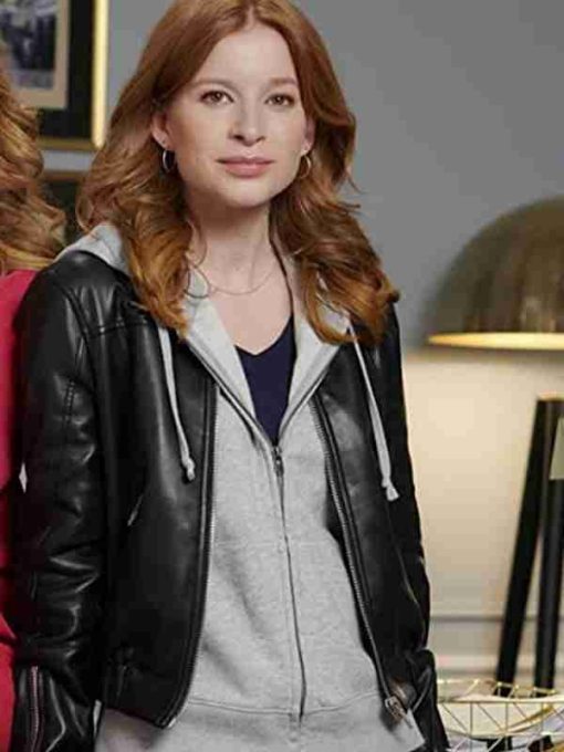 Spencer Sisters 2023 Stacey Farber Leather Jacket