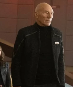 Star Trek Picard S03 Jean-luc Picard Black Jacket 2023