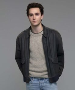 Stargirl S02 Rick Tyler Black Leather Jacket