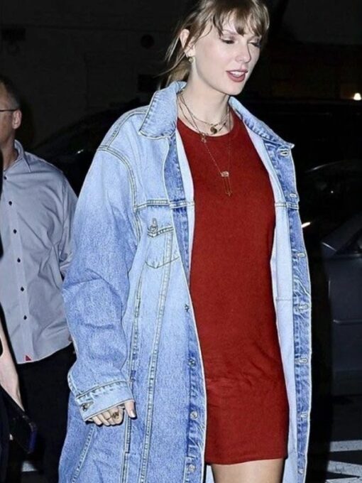 Taylor Swift Long Denim Jacket