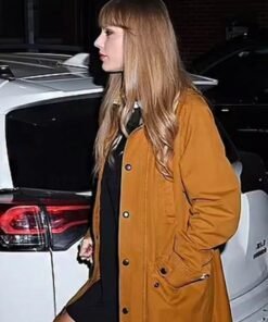 Taylor Swift Mustard Coat