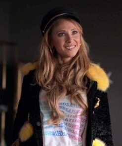 Ted Lasso S03 Juno Temple Fur Jacket