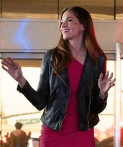 The Family Plan Michelle Monaghan Black Jacket