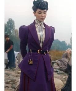 The Law According To Lidia Poet Matilda De Angelis Purple Coat