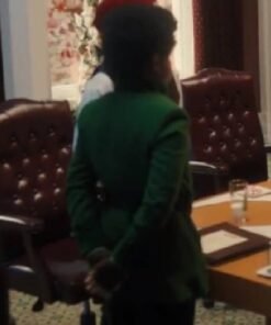 The Santa Clauses Devin Bright Green Coat