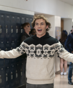 The Santa Clauses S02 Austin Kane Black And White Hoodie