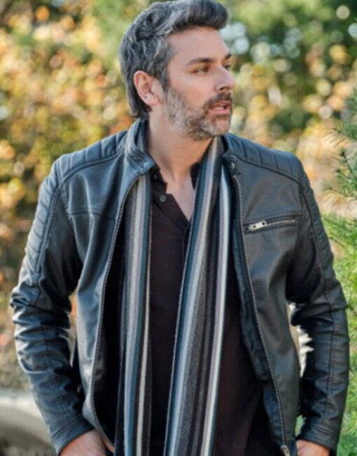 To All A Good Night 2023 Mark Ghanime Black Leather Jacket