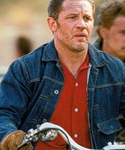 Tom Hardy The Bikeriders 2023 Denim Jacket