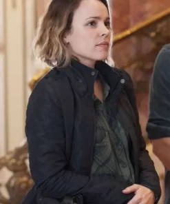 True Detective S02 Ani Bezzerides Black Quilted Jacket