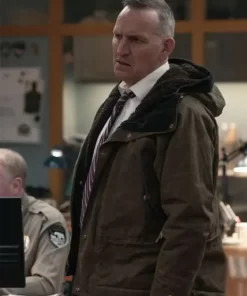 True Detective S04 Ted Corsaro Brown Jacket