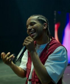 Tyler Dean Flores Neon Red Vest