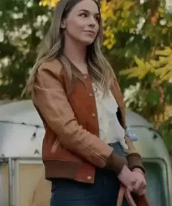 Virgin River S05 Lark Brown Leather Jacket