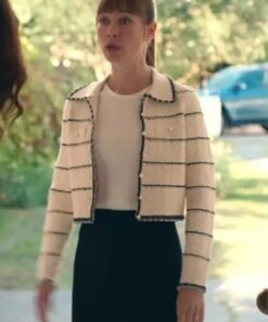 Who Is Erin Carter 2023 Charlotte Vega Cropped Cardigan