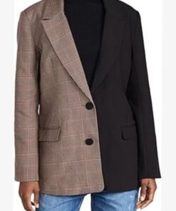 Winter House S03 Jordan Emanuel Spliced Check Blazer 2023