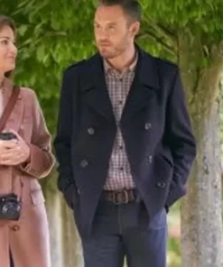 A Scottish Love Scheme Jordan Young Black Peacoat 2023