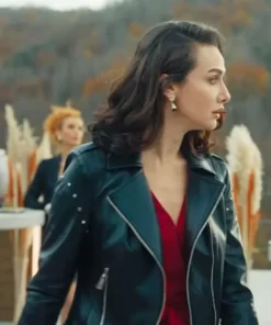 As The Crow Flies Birce Akalay Black Biker Jacket 2023