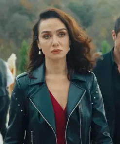 As The Crow Flies Birce Akalay Black Biker Jacket