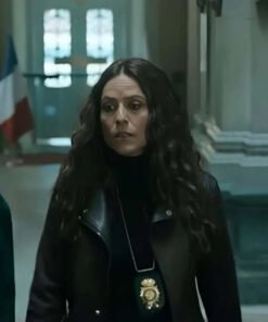 Berlin 2023 Itziar Ituno Black Leather Jacket